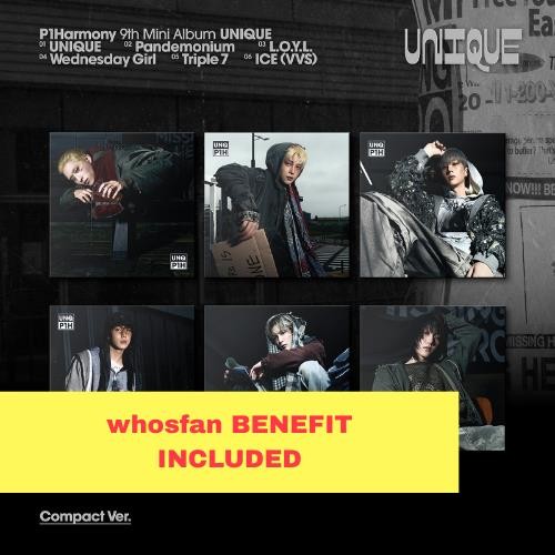 Preorder: (whosfan) P1Harmony - UNIQUE (Compact Ver.)