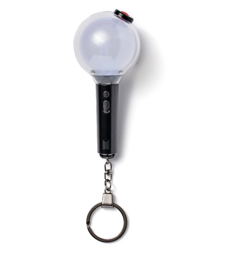 BTS OFFICIAL LIGHT STICK KEYRING SE
