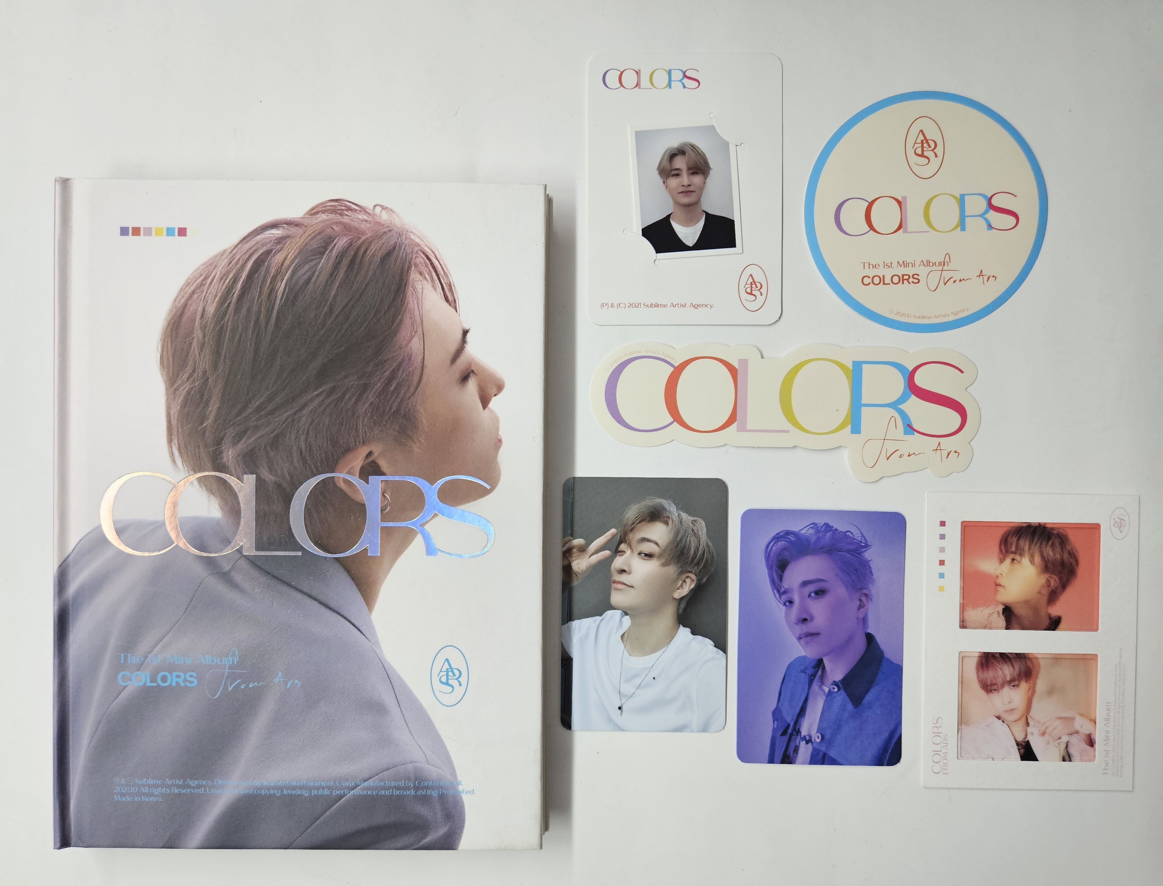 Otwarte Albumy !!OTWARTE!! YOUNGJAE (GOT7) - COLORS FROM ARS ver. B