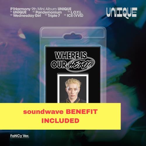 Preorder: (soundwave) P1Harmony - UNIQUE (FaNCy Ver.)