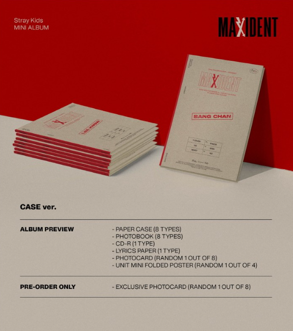 STRAY KIDS - MAXIDENT (CASE VER.)