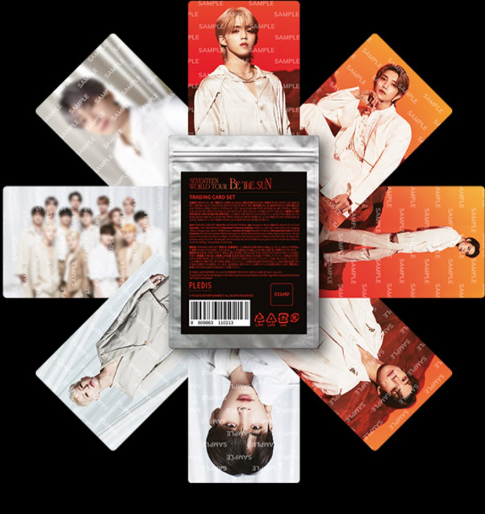 SEVENTEEN [BE THE SUN] TRADING CARD SET