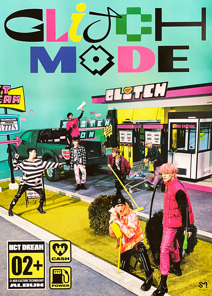 Plakat NCT DREAM - GLITCH MODE v3