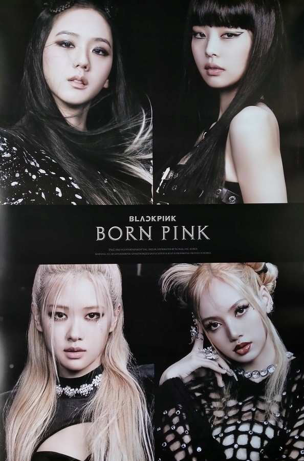Plakaty Plakat BLACKPINK - Born Pink (BLACK VER.)