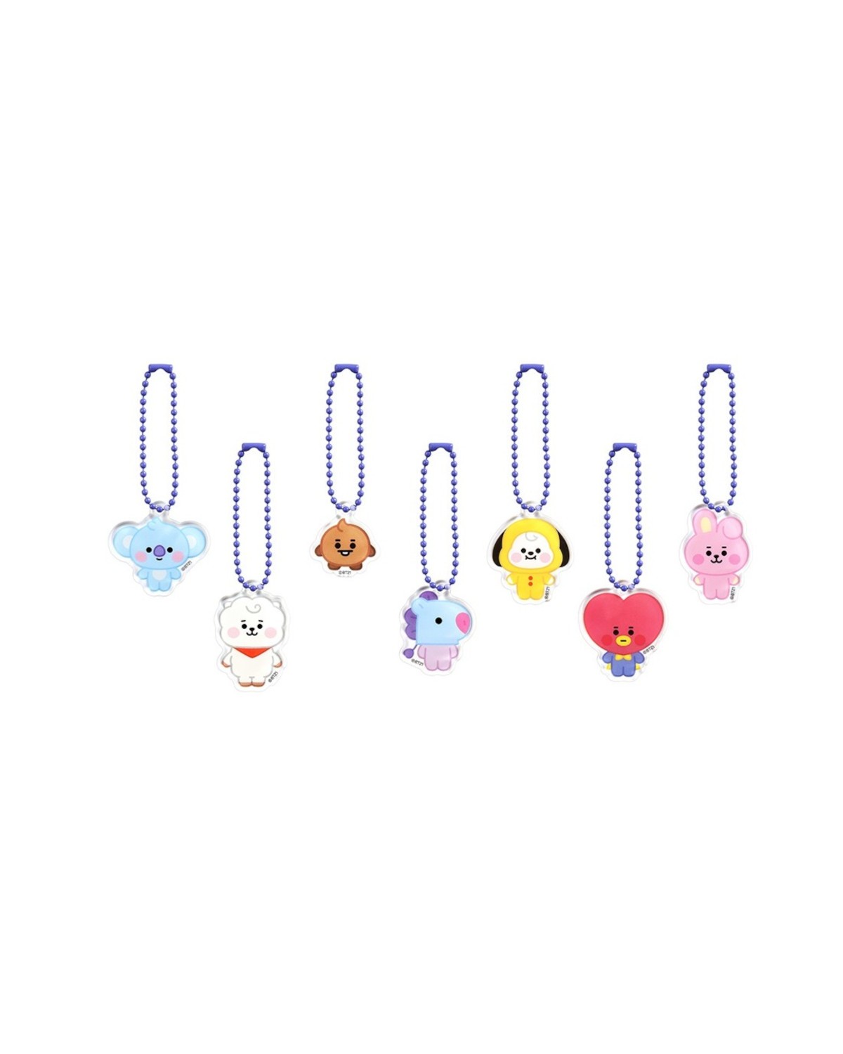 BT21 BABY ACRYLIC SIMPLE KEYRING (MP)