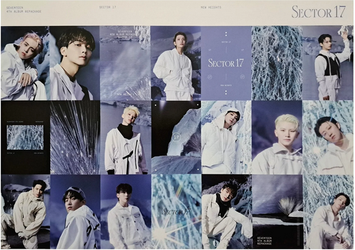 Plakaty Plakat SEVENTEEN - SECTOR 17 (NEW HEIGHTS)