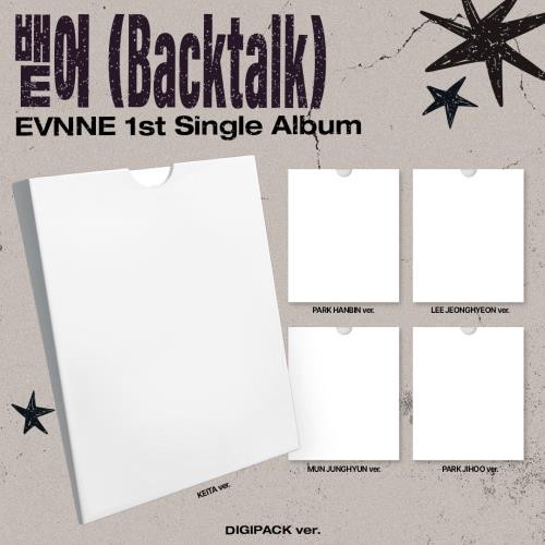 Preorder: EVNNE - 1st Single Album "Backtalk" (DIGIPACK ver.)
