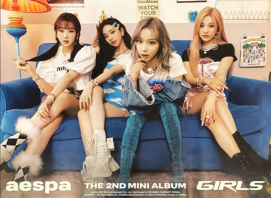 Plakat AESPA - GIRLS REAL WORLD VER. v1