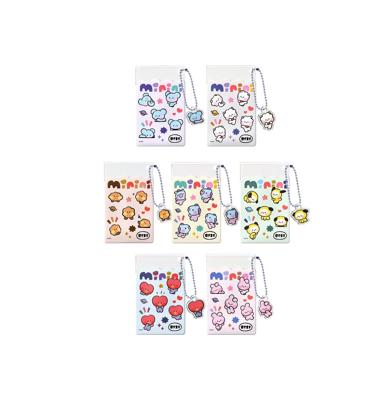 BT21 CLEAR CARD POCKET MININI (MP)