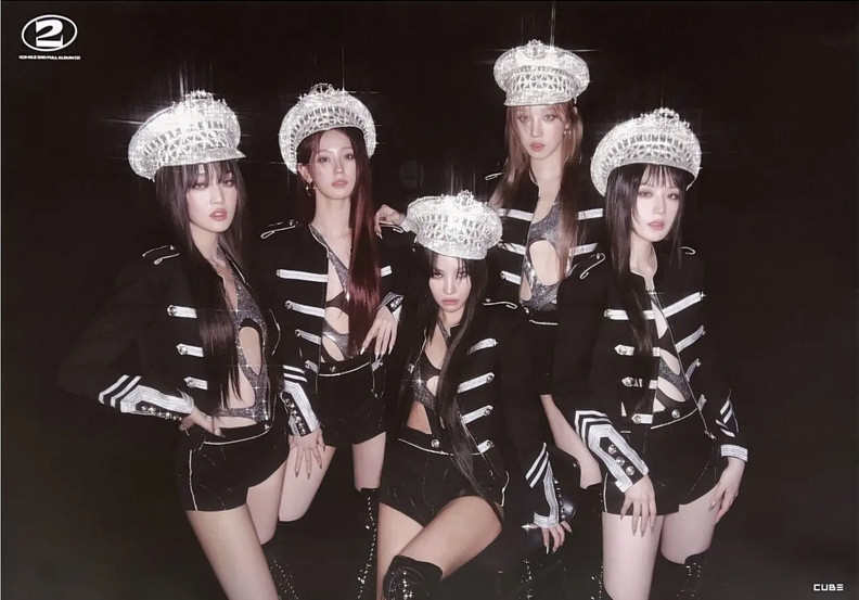 Plakaty Plakat (G)I-DLE - 2 ver. 2