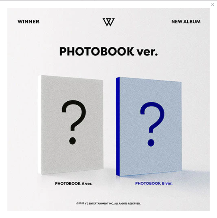 WINNER - WINNER NEW ALBUM (PHOTOBOOK VER.)