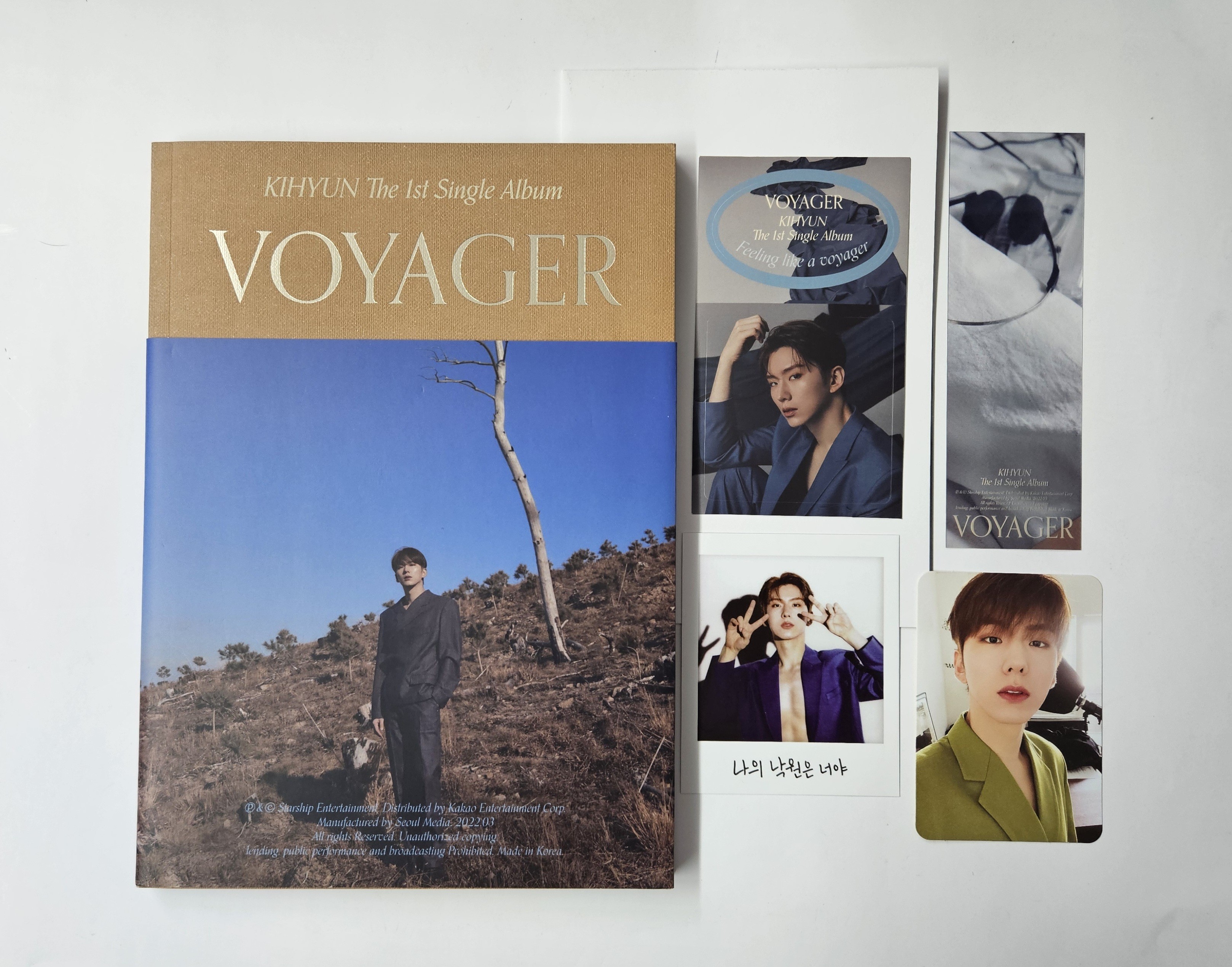 Otwarte Albumy !!OTWARTE!! KIHYUN - VOYAGER ver. SOMEWHERE