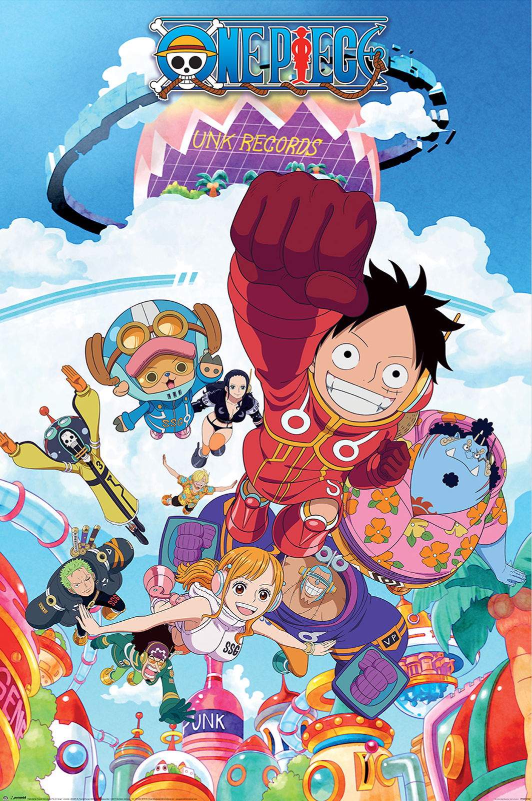 Plakat - One Piece Punk Records (PP2510163)