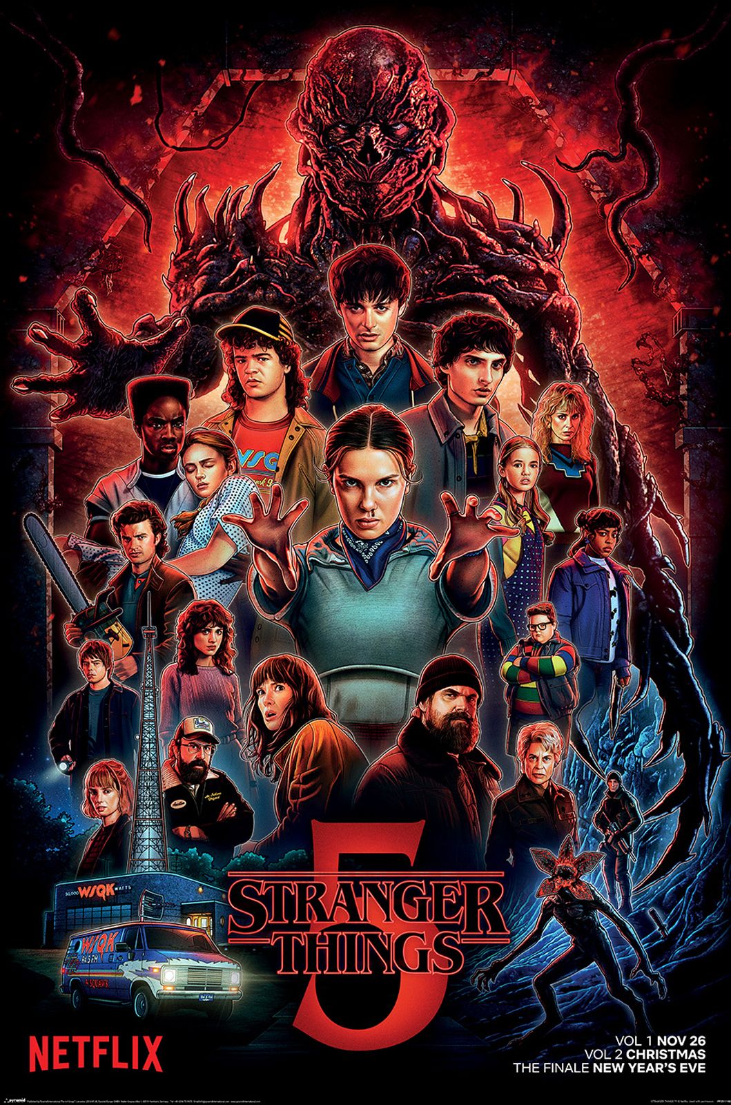 Plakat - Stranger Things 5 (PP2511182)