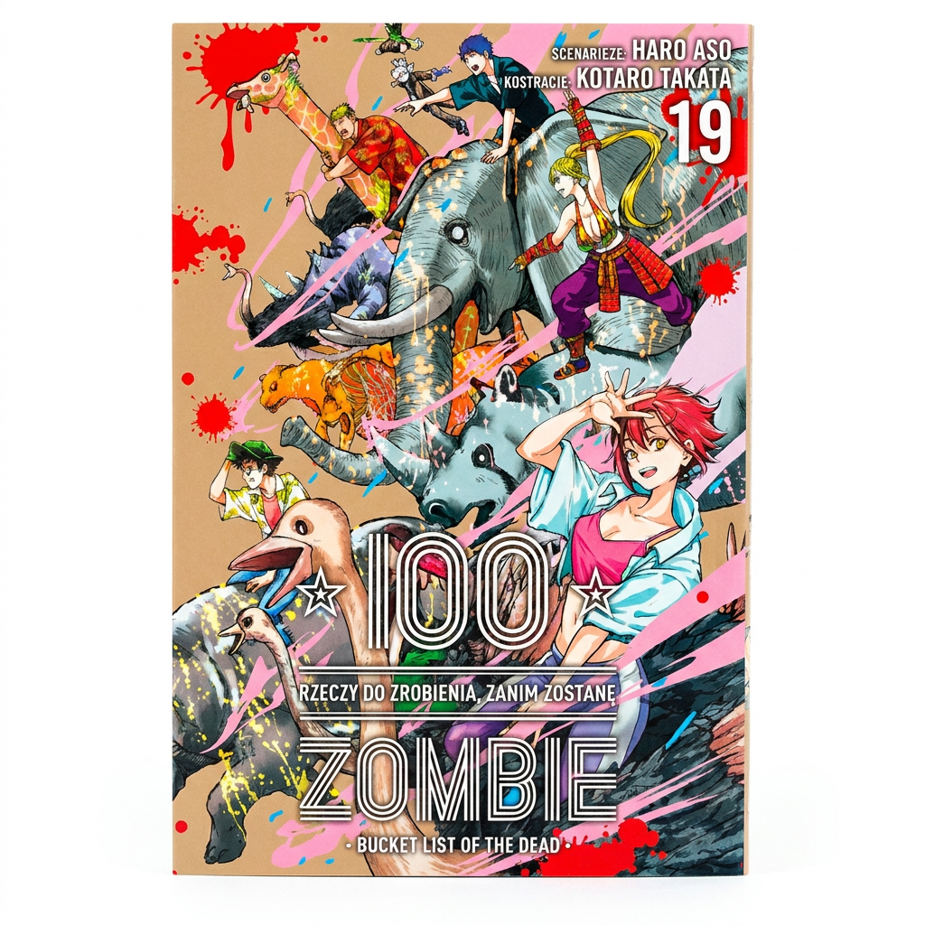 Okładka 100 rzeczy do zrobienia, zanim zostanę zombie - tom 19