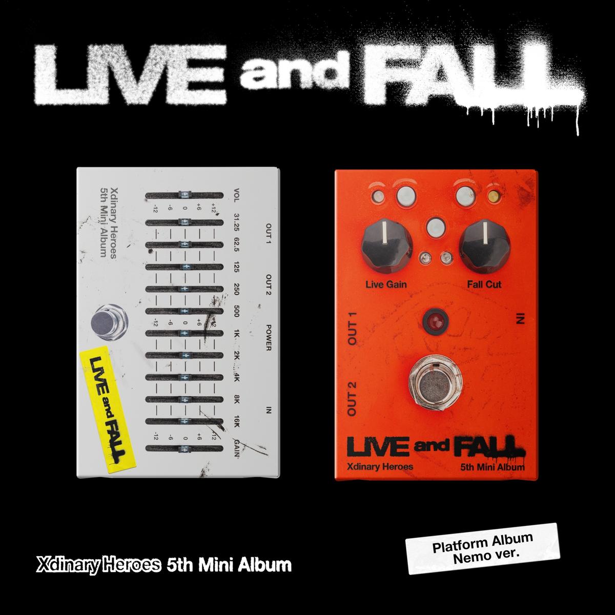 Xdinary Heroes - LIVE and FALL (5th Mini Album) (Platform Ver.)