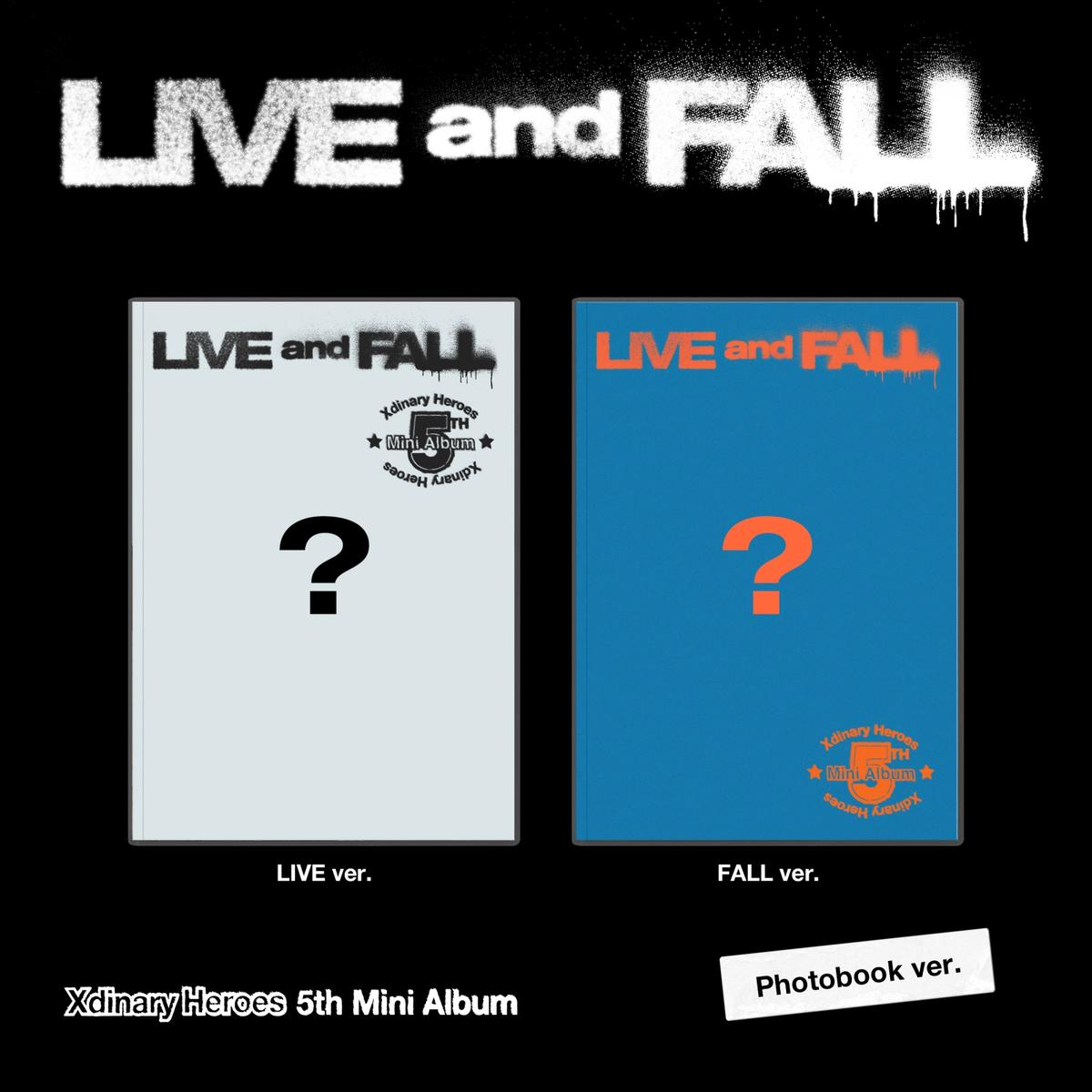 Xdinary Heroes - LIVE and FALL (5th Mini Album)