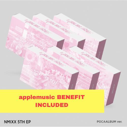 Preorder: (APPLEMUSIC) NMIXX - The 5th EP [Heavy Serenade] (Platform Album POCAALBUM Ver.)