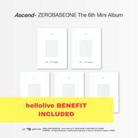 Preorder: (HELLOLIVE) ZEROBASEONE - 6th mini album [Ascend-] (11 Ver.)
