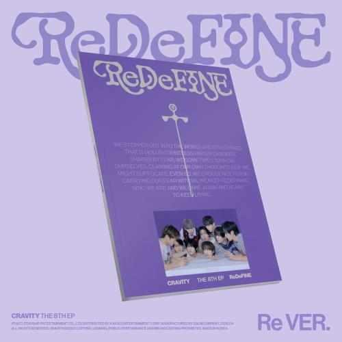Preorder: CRAVITY - THE 8TH EP [ReDeFINE] (Re VER.)