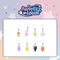 Preorder: ATEEZ - OFFICIAL MD [ANITEEZ IN COLOR] (RANDOM) CLEAR MASCOT CHARM