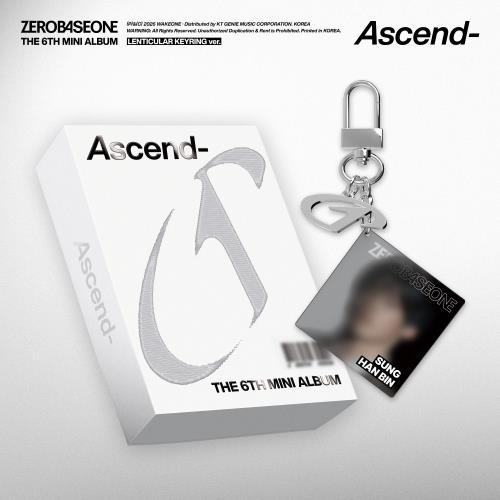 ZEROBASEONE - 6th mini album [Ascend-] (LENTICULAR KEYRING Ver.) 