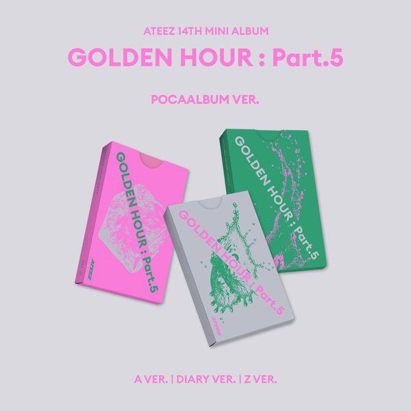 ATEEZ - 14th mini album [GOLDEN HOUR : Part.5] (POCAALBUM) (3 wersje)