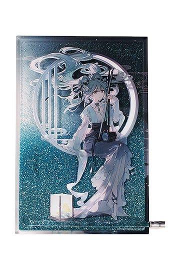 Figurka Blok akrylowy z brokatem - Hatsune Miku/Vocaloid Han Gong Qiu Yue Ver.