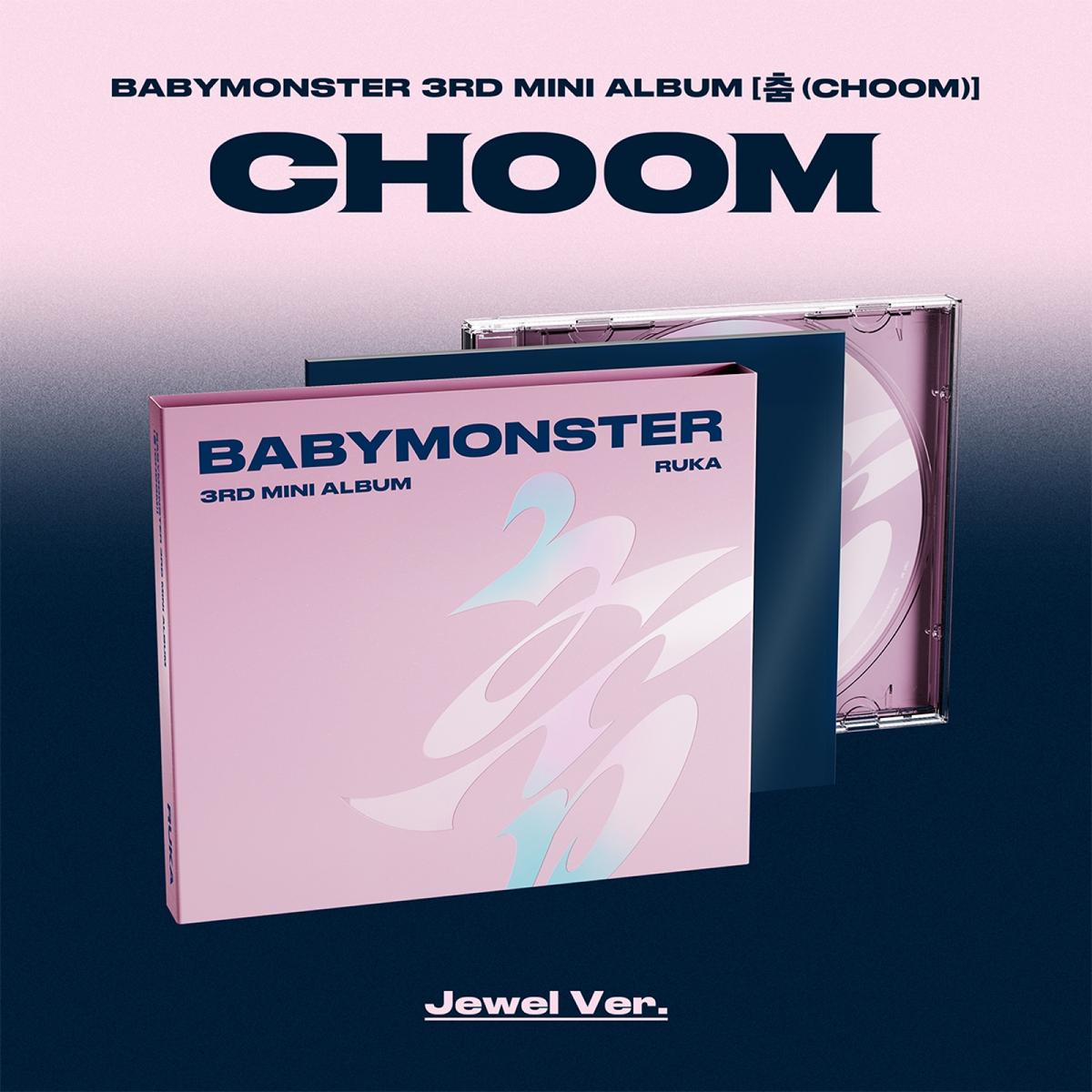 BABYMONSTER - 3rd MINI ALBUM 춤 (CHOOM) (Jewel Ver.)