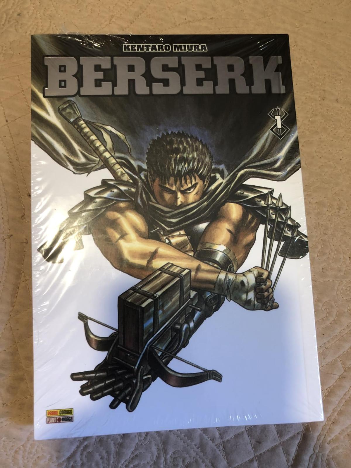 Okładka Berserk - tom 1 (wersja portugalska)