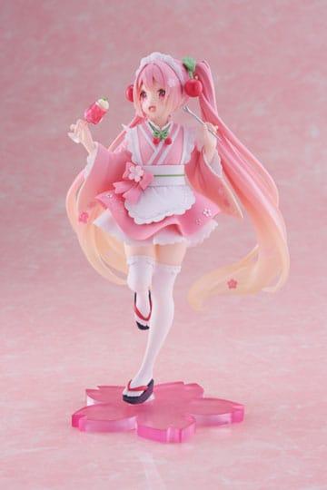 Figurka - Hatsune Miku/Vocaloid (Newley Written) Sakura Miku Japanese Cafe Ver. — zdjęcie 4
