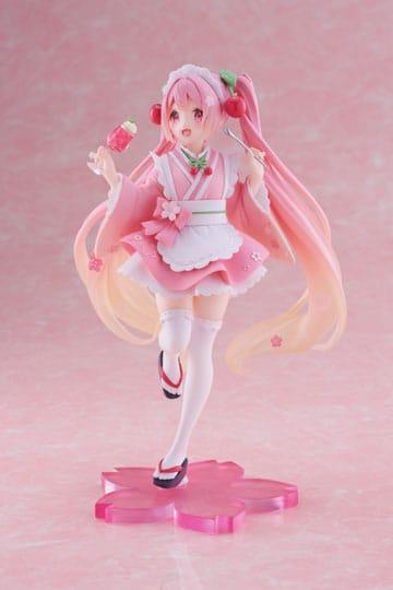 Figurka - Hatsune Miku/Vocaloid (Newley Written) Sakura Miku Japanese Cafe Ver. — zdjęcie 3