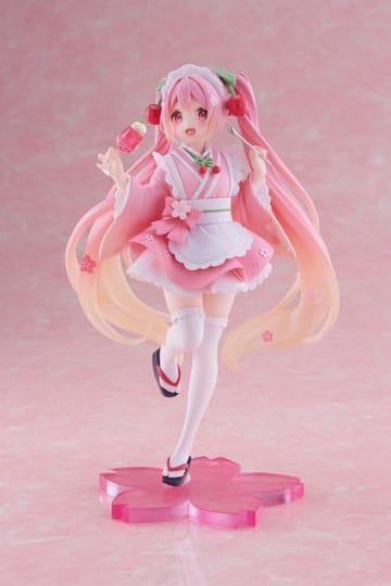 Figurka - Hatsune Miku/Vocaloid (Newley Written) Sakura Miku Japanese Cafe Ver. — zdjęcie 2