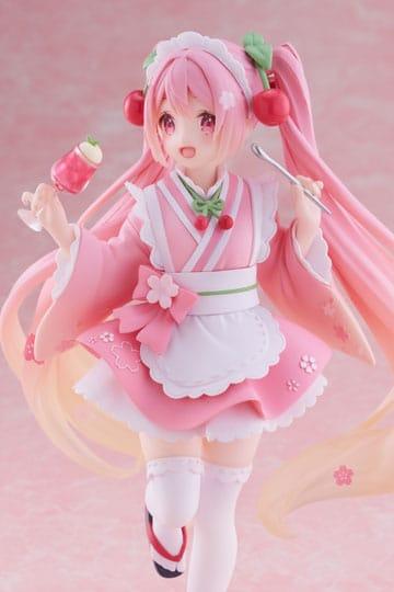 Figurka - Hatsune Miku/Vocaloid (Newley Written) Sakura Miku Japanese Cafe Ver. — zdjęcie 10