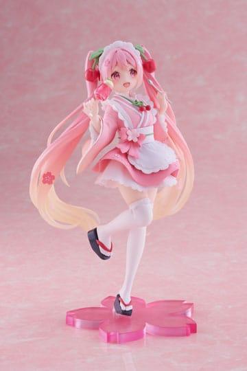 Figurka - Hatsune Miku/Vocaloid (Newley Written) Sakura Miku Japanese Cafe Ver. — zdjęcie 6