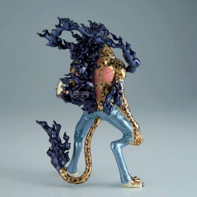 Figurka - Rob Lucci/One Piece (King of Artist) Awakening SPECIAL Ver. — figurka z tyłu
