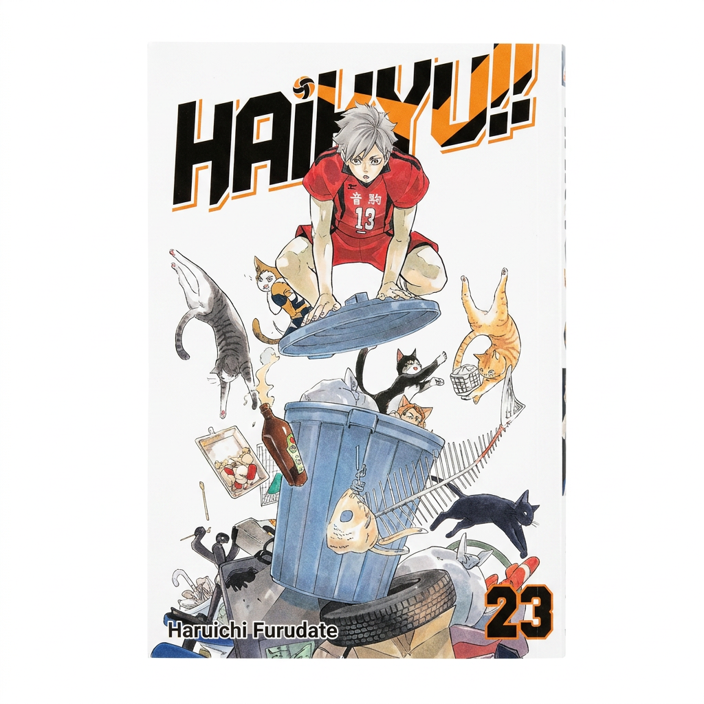 Okładka Haikyu!! - tom 23
