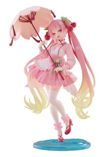 Figurka - Sakura Miku/Vocaloid (AMP) Newley Writtem Sakura Dress Ver.