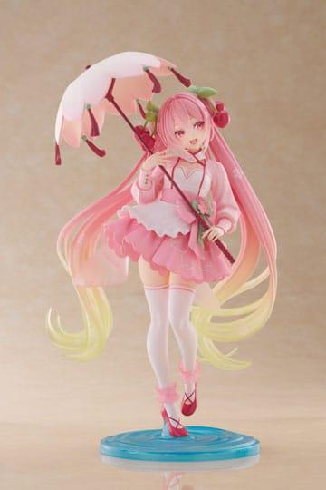 Figurka - Sakura Miku/Vocaloid (AMP) Newley Writtem Sakura Dress Ver. — zdjęcie 6