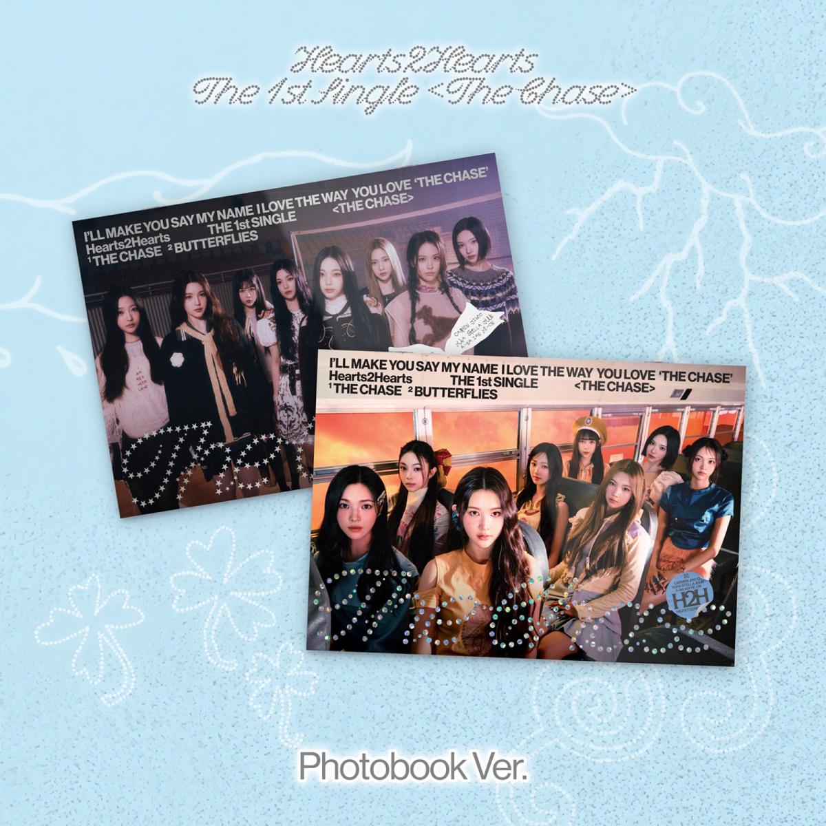 Hearts2Hearts - 1st single album The Chase (PhotoBook Ver.)