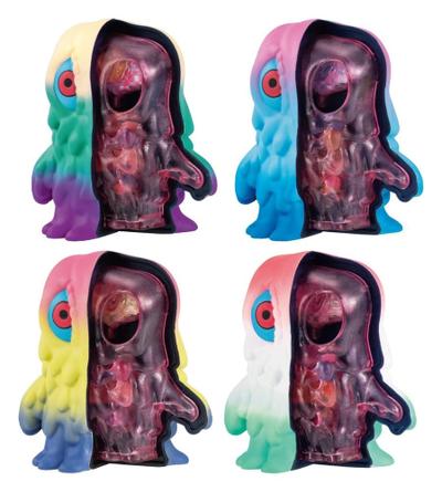 Preorder: Godzilla Inside Fantasy Mini Figures Hedorah Blind Box Assortment (4) — zdjęcie 2
