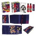 Preorder: One Piece Steel Bottle, Sticker, Book Cover Gift Set Blue
