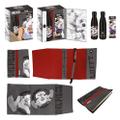 Preorder: One Piece Steel Bottle, Sticker, Book Cover Gift Set Luffy