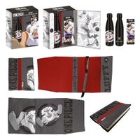 Preorder: One Piece Steel Bottle, Sticker, Book Cover Gift Set Luffy