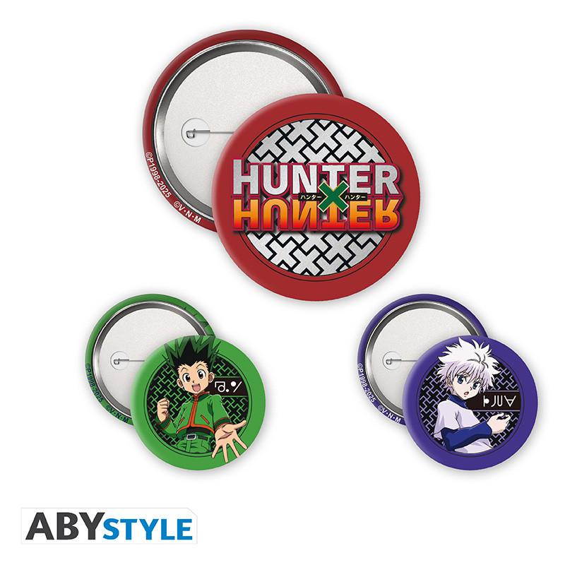 Zestaw przypinek - Gon & Killua/Hunter x Hunter