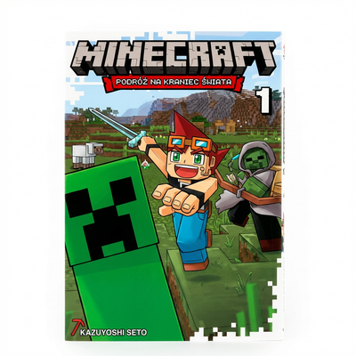 Okładka Minecraft: Podróż na kraniec świata - tom 1