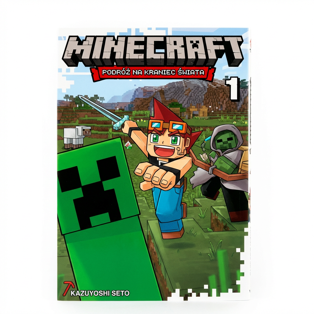 Okładka Minecraft: Podróż na kraniec świata - tom 1