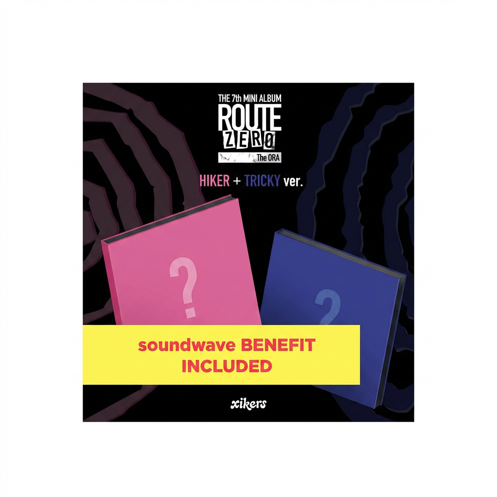 Preorder: (SOUNDWAVE) xikers - 7th Mini Album [ROUTE ZERO : The ORA] 