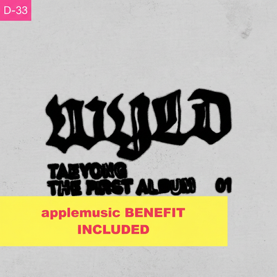Preorder: (APPLEMUSIC) TAEYONG - 1st Full Album [WYLD] (Jewel Case Ver.)
