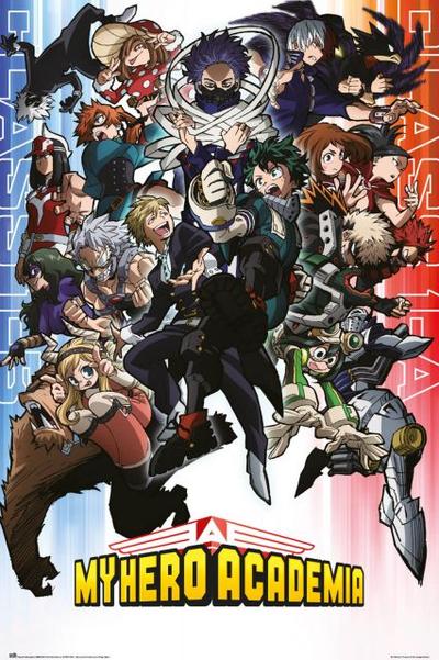 Plakat - Class 1A and 1B/My Hero Academia (GPE5624) — zdjęcie 2